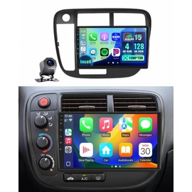 4G+128GB Android 15 Car Stereo for Honda Civic 1996-2001