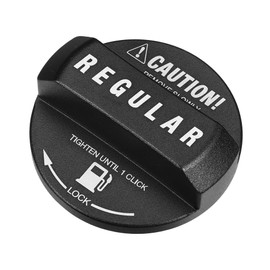 X AUTOHAUX Fuel Tank Cap Cover Gas Fuel Cap Tank Filler Cover Replacement for Toyota Black