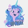CafePress MLP Izzy Born to Upcycle Medium Die Cut Sticker,