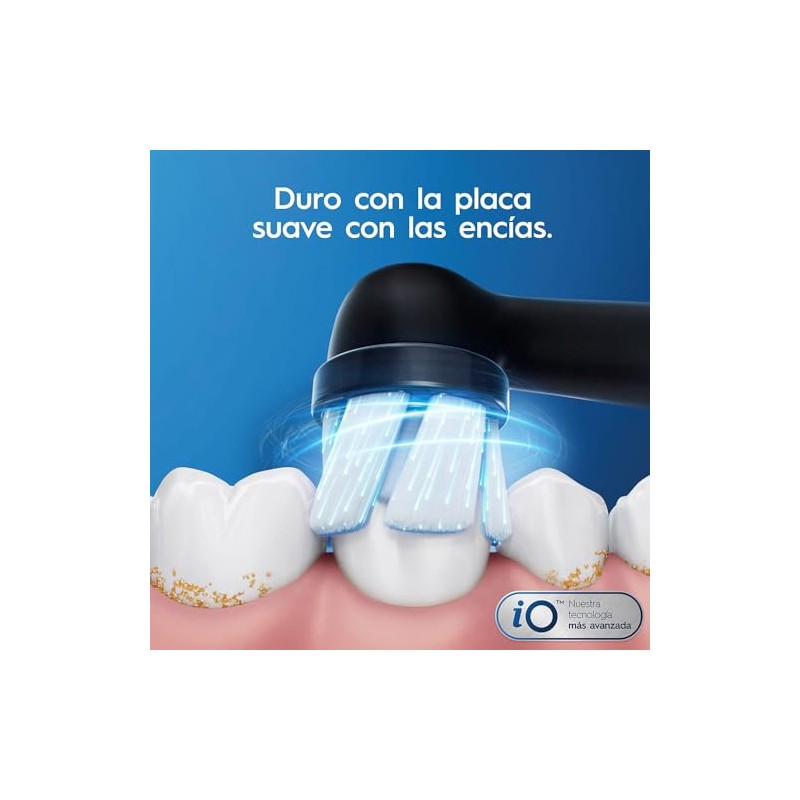 Oral Cepillo Dientes Eléctrico Io2 Sensor Presión Cabezal Redondo
