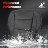 Vigoraze Driver & Passenger Bottom Leather Replacement Seat Covers Black