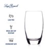 Luigi Bormioli Crescendo Highball Glasses, Set of 4-20 Oz Lead-Free