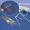 66 Pieces Crochet Hooks, 22 Sizes 0.6mm-6.5mm, Ergonomic Knitting Needles,