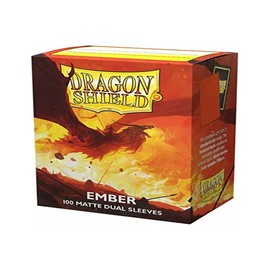 Dragon Shield (AT-15054) Tamaño estándar Dual Matte Ember (100 mangas)