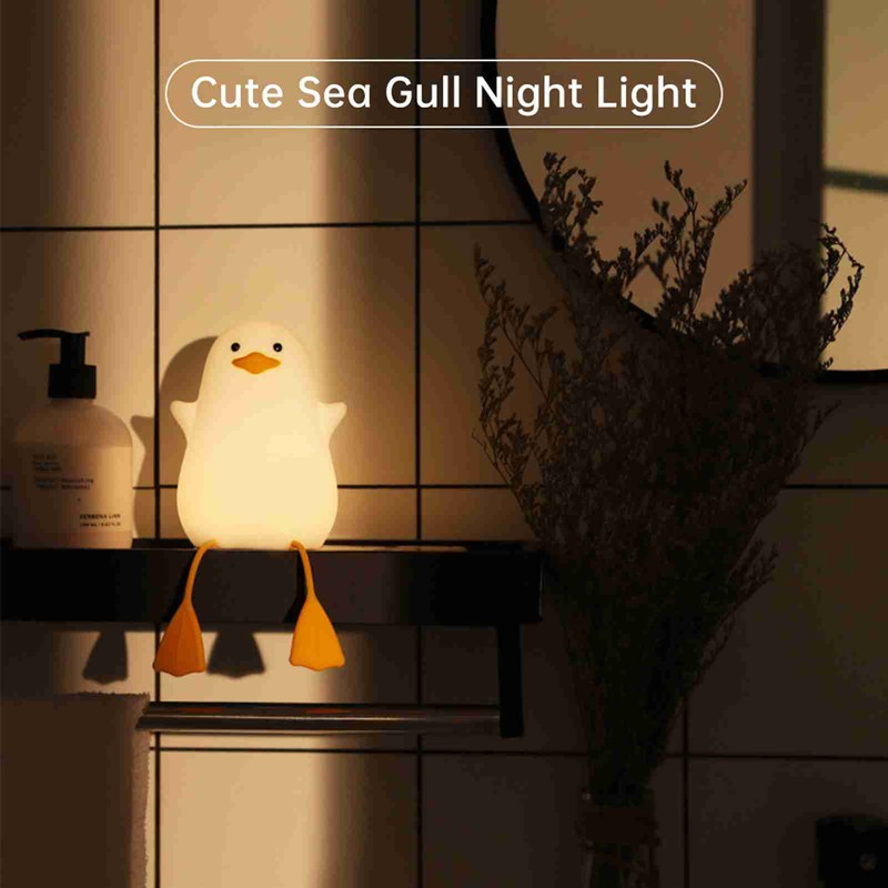Kids Night Light 2800K 2 Level Brightness 20min Timer 1200mAh