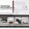 foto-kontor Wall Mount Compatible with AVM FRITZBox 6690/6591 Modem Sturdy