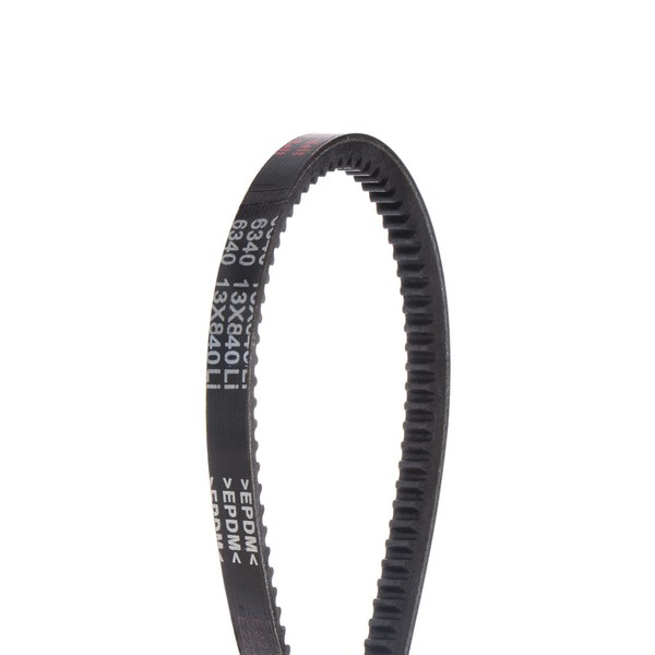 sourcing map AX33 (13 x 840Li) Serrated V-belt, AX section