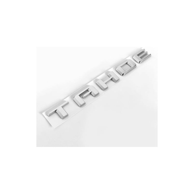 3pack for Tahoe Emblem 3D Letters Badge Compatible with fits