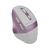 GETTTECH Mouse Inalámbrico Ergonómico 6400 dpi con Iluminación RGB 2.4G