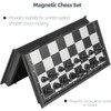 Magnetic Chess Game, Foldable Chess Board, Small Travel Chess, Children