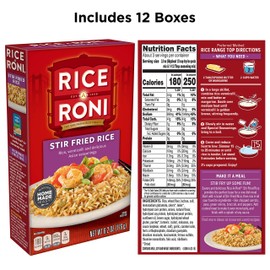 Quaker Rice A Roni Fried Rice, 6.2 oz (Pack of 12)