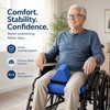 Adjustable Wheelchair Seat Cushion with Positioning Limiter – Pressure-Relief Elastic