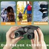 LUXUN 8 x 32 Small Binoculars Adult Compact Binoculars for