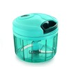Ganesh Chopper Vegetable Cutter, Pool Green (725 ml)