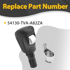 Treloxia Leather Gear Shift Knob for 2018-2020 Accord Replace 54130-TVA-A82ZA