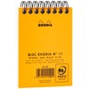Rhodia 11500C - Spiral Notebook (Full Bound) Orange - A7