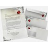 Christmas Letter Paper with Envelope 100 Pieces | Silent Night