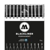 Molotow Blackliner Complete Set 200485 with All 11 Tips