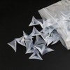 Pack of 100 Transparent Edge Dust Protection for Cupboard Drawer