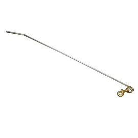 JCS 36" Steel Lobster Tickle Stick with Bolt Snap Clip – Corrosion-Resistant, Lightweight, 36" Length