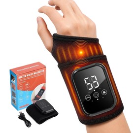 Hand Massager Hand Warmer with 3 Massage Modes and 3 Temperature Levels for Promotes Blood Circulation and Muscle Relaxation
