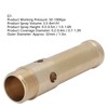 Bubbling Fountain Nozzle Brass Foam Pond Sprinkler for Garden Parks