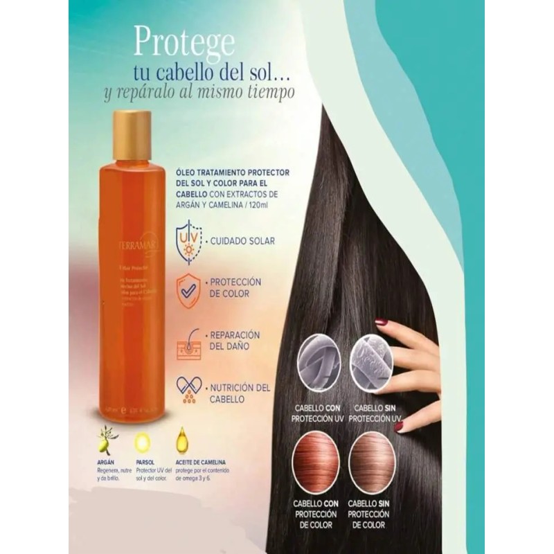Aceite Capilar Protector De Color Terramar 195ml