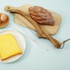 THDUJAYJAY 2 Pack Wooden Bread Bow Knife Set,Durable High Carbon