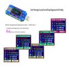 DollaTek UM25C USB Voltmeter, Bluetooth Type C USB Tester Meter