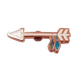Feather Arrow Enamel Pin