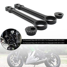 Topteng CNC Aluminum Lowering Link Kit 40mm fit for Kawasaki Ninja 400 2014-2023, Z400 2014-2023, Ninja 250 2013-2023, Z250 2013-2023