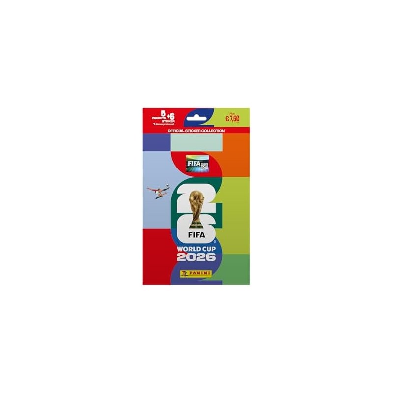 Panini FIFA World Cup 2026™ Pegatinas (paquete múltiple)