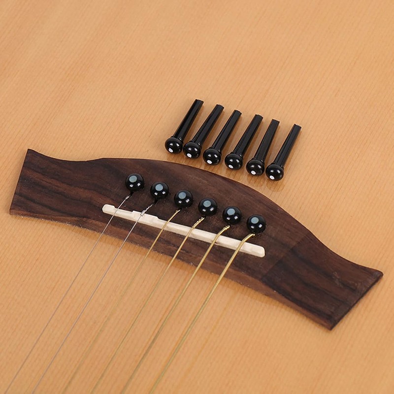 Juego de Pin de Puente de Guitarra Acústica de 12