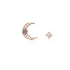 [Custom Made] Sagittarius Dear Moon Tanzanite Constellation Earrings OTE12061VB 0.0