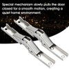CODIRATO 4 Pieces Shelf Hinge Stainless Steel Folding Hinge Hidden
