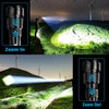 Sinvimes Rechargeable Flashlights High Lumens, XHP160.8 Powerful Tactical Flashlight with