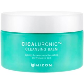 MIZON Bálsamo Desmaquillante Cicaluronic 80 ml - Limpiador Facial para skincare Coreano - Cleansing Balm con Centella Asiática y Ácido Hialurónico para Piel Sensible