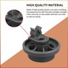 4 Pcs 4581DD3003B Dishwasher Lower Rack Wheels, Bottom Dishrack Roller