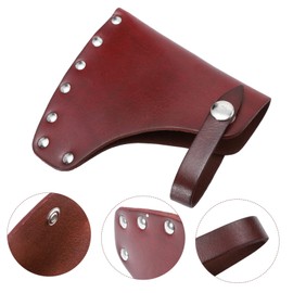 Operitacx 2 Stck. AX -Schutzabdeckung Beilkopfschutzabdeckung Axtklingenschutz Spaltaxt Axtblattabdeckung schwer Beil Ärmel Axtschutz Beilabdeckung Zimmermannsbeil-Abdeckung Rindsleder