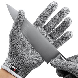 NoCry Cut Resistant Gloves - High Performance Level 5 Protection, Food Safe