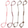4pcs Toy Safety Straps, Socub Silicone Adjustable Baby Pacifier Teether