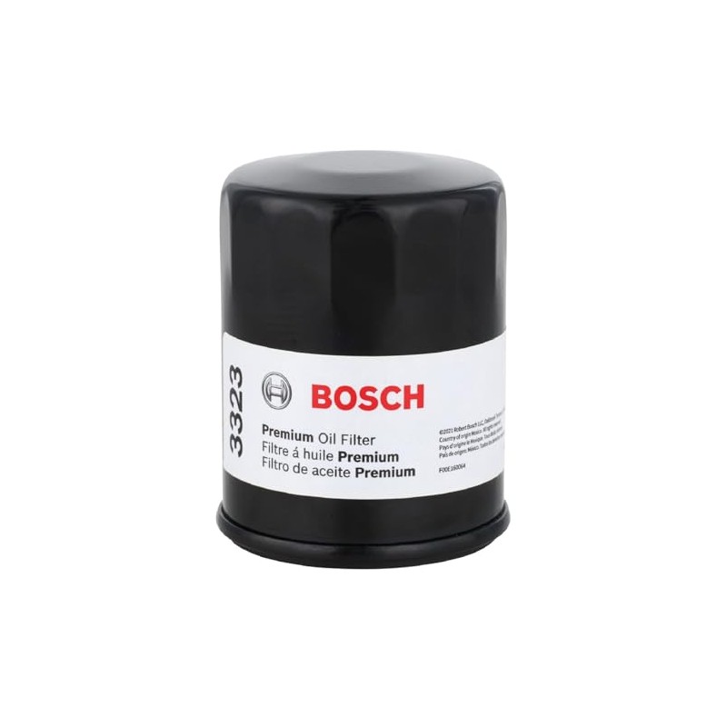 Bosch Filtro de Aceite Premium FILTECH 3323, Negro