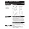 Moen BH3803BN Genta Modern Single Robe Hook, Brushed Nickel
