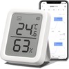 SwitchBot Thermometer/Hygrometer Plus, Alexa Thermometer, Hygrometer, Switch Bot, Temperature and