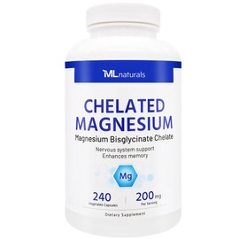 [USA Fast Bulk] My Life Naturals Chelated Magnesium 240 tablets, 1 piece / [미국빠른직구] 마이라이프 내추럴스 킬레이트 마그네슘 240정, 1개