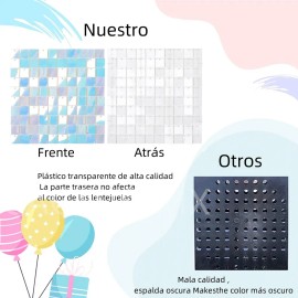 . Panel Decorativo Hogar 4d Fiesta Shimmer Wall 30*30cm 30