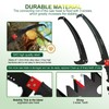 Jovant Manual Pole Saw,6.5-13 ft Extendable Pole with Double Lock