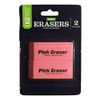 CASEMATE Smudge-Proof Pink Erasers 2 Count