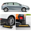 Car Parking Stopper – 2PCs Heavy Duty Rubber Curb Car