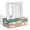 Vent Systems 4 x 4 Inch (Cut-Out) White ABS Plastic